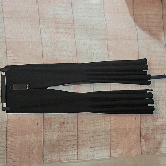 Nasty Gal Pants - Nasty Gal Black High Waisted Bell Bottoms